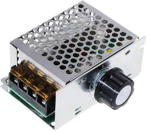 AC Voltage Regulator, 4000W High Power Dimmer Speed Temperature Control Module with and Housing, for Home and Industrial Use 10‑220V in Saudi Arabia