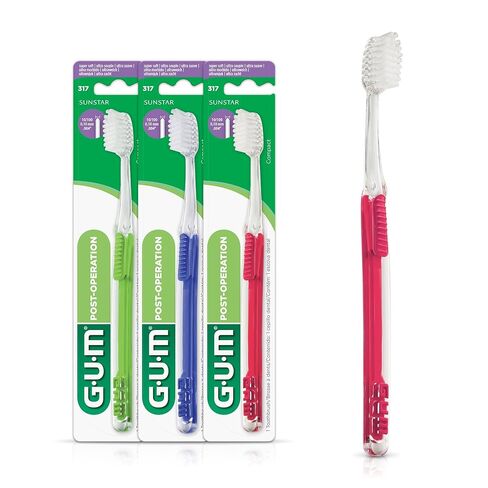 GUM Post-Surgical Toothbrush 1 Count (Pack of 3) in Saudi Arabia