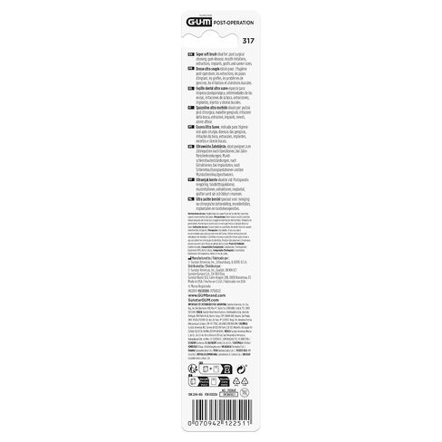 GUM Post-Surgical Toothbrush 1 Count (Pack of 3) in Saudi Arabia