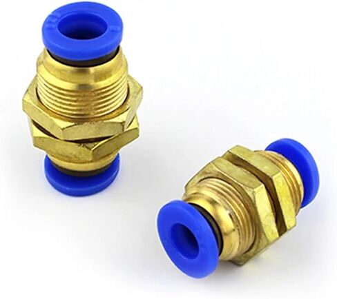 10 قطعة PM4 PM6 PM8 PM10 هوائي سريع منظم ضغط سريع الأنابيب خنق صمام ضاغط الملحقات تركيب هوائي (PM10) in Kuwait