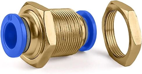 10 قطعة PM4 PM6 PM8 PM10 هوائي سريع منظم ضغط سريع الأنابيب خنق صمام ضاغط الملحقات تركيب هوائي (PM10) in Kuwait