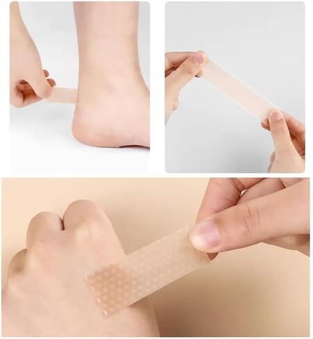 1pc 100cm Gel Heel Protector Foot Patches Adhesive Blister Pads Heel Liner Shoes Stickers Relief Plaster Foot Care Cushion Grip in Saudi Arabia