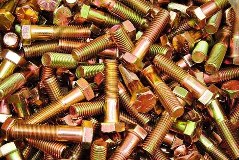 (25) Hex Head 5/8-11 x 2-1/2" Grade 8 Bolts Yellow Zinc Cap Screws in Saudi Arabia