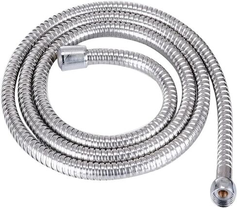 Lfang-Silicone Hose PVC Handheld Shower Head Hose Flexible Anti Winding Explosion-proof Water Tube Bathroom Faucet Hose Extension Pipe, Pressure and explosion proof(Type B-2m) in Saudi Arabia