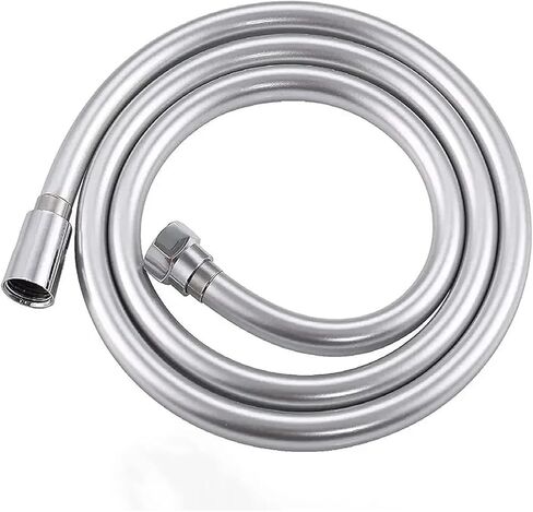 Lfang-Silicone Hose PVC Handheld Shower Head Hose Flexible Anti Winding Explosion-proof Water Tube Bathroom Faucet Hose Extension Pipe, Pressure and explosion proof(Type B-2m) in Saudi Arabia