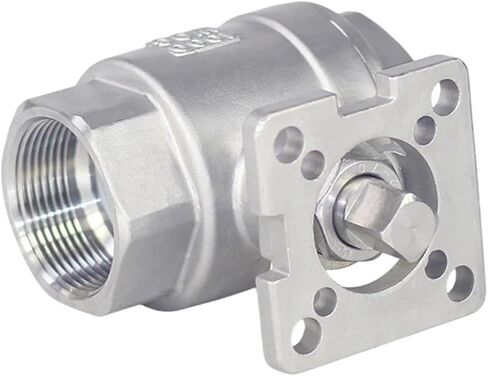 1/2 3/4 1 2 Two-piece High Platform Ball Valve Stainless Steel Female Thread Q11F 1Pcs(1") in Saudi Arabia