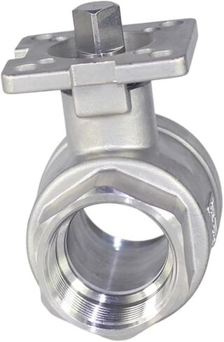 1/2 3/4 1 2 Two-piece High Platform Ball Valve Stainless Steel Female Thread Q11F 1Pcs(1") in Saudi Arabia