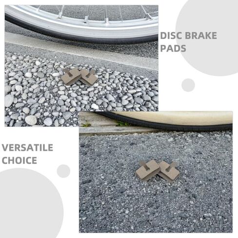 Bike Brake Pads 2 Pairs Disc Replacement for Mountain Bikes Electric Scooters Quiet Low Noise Brake Pads High Performance Wet Dry Riding in Saudi Arabia