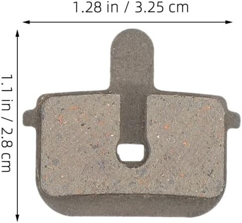 Bike Brake Pads 2 Pairs Disc Replacement for Mountain Bikes Electric Scooters Quiet Low Noise Brake Pads High Performance Wet Dry Riding in Saudi Arabia