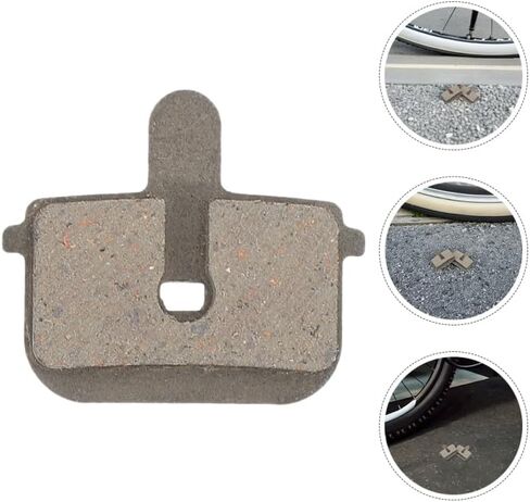 Bike Brake Pads 2 Pairs Disc Replacement for Mountain Bikes Electric Scooters Quiet Low Noise Brake Pads High Performance Wet Dry Riding in Saudi Arabia