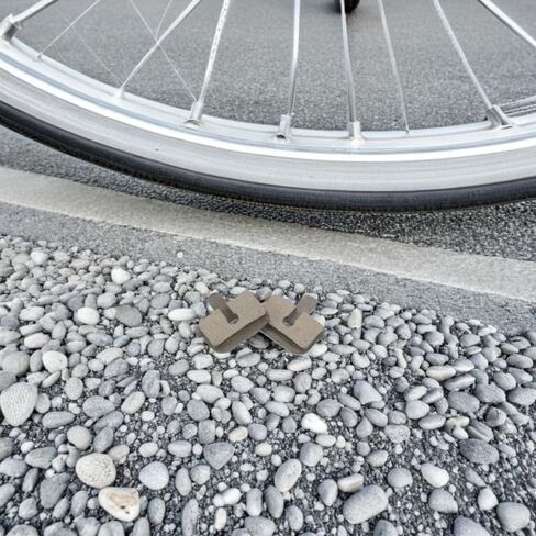 Bike Brake Pads 2 Pairs Disc Replacement for Mountain Bikes Electric Scooters Quiet Low Noise Brake Pads High Performance Wet Dry Riding in Saudi Arabia