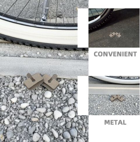 Bike Brake Pads 2 Pairs Disc Replacement for Mountain Bikes Electric Scooters Quiet Low Noise Brake Pads High Performance Wet Dry Riding in Saudi Arabia