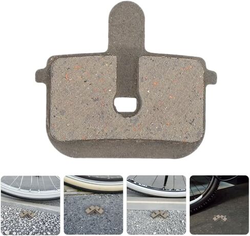 Bike Brake Pads 2 Pairs Disc Replacement for Mountain Bikes Electric Scooters Quiet Low Noise Brake Pads High Performance Wet Dry Riding in Saudi Arabia
