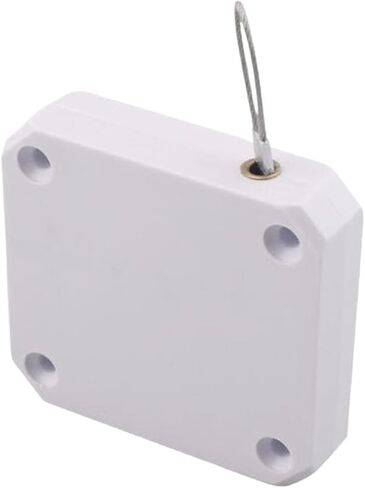 Sliding Screen Closer, Punch-Free, Automatic Retractable with 1.2m Steel Wire Rope(Black) in Saudi Arabia