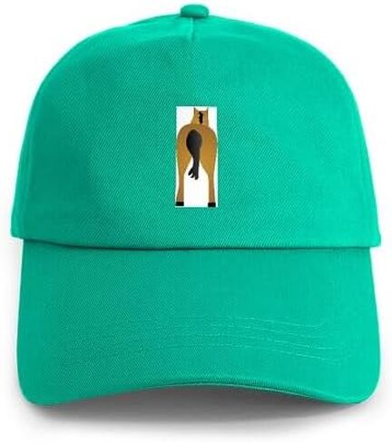 قبعة بيسبول من CafePress Horses Ass قابلة للتعديل in Kuwait