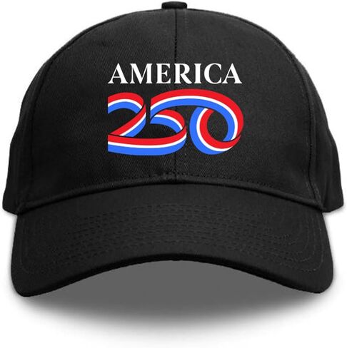 Official White Structured Hats | Authorized America250th Celebration Headwear in Saudi Arabia