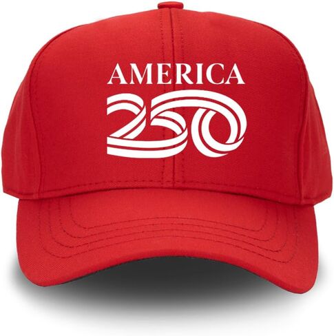 Official White Structured Hats | Authorized America250th Celebration Headwear in Saudi Arabia