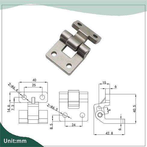 304 مفصل باب من الفولاذ المقاوم للصدأ قطعة واحدة in Kuwait