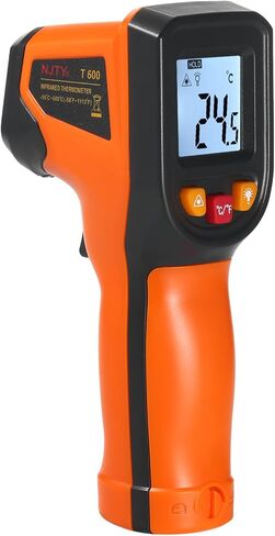 Thermometer Digital Thermometer Meter Industrial Meter Infrared Thermometer -50~600℃ Infrared Thermometer Industrial Measuring Meter NJTY Infrared Thermometer Non-Contact Digital Gun -50° in Saudi Arabia