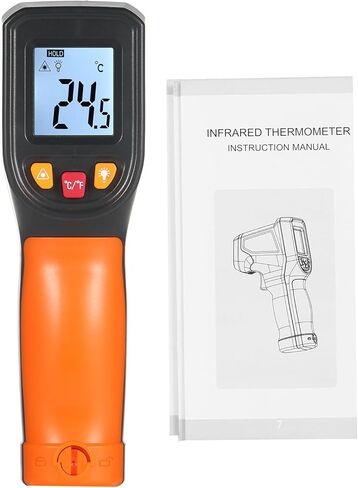 Thermometer Digital Thermometer Meter Industrial Meter Infrared Thermometer -50~600℃ Infrared Thermometer Industrial Measuring Meter NJTY Infrared Thermometer Non-Contact Digital Gun -50° in Saudi Arabia