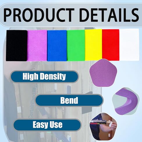 مجموعة طبقات تسطيح الجدار الرغوي - مجموعة طبقات تسوية الجدار، معالجة التسوية غير المتساوية للجدران والأسقف والأرضيات (عبوة من 350 قطعة) in Kuwait