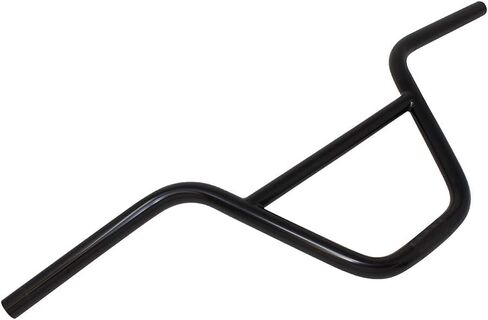 PRO+ Cruiser BMX Bike Bicycle Handlebar 872 Steel 22.2mm – 28" Wide, 8" Rise, Durable Steel Bar for BMX, Cruiser & MX Bikes 2 Diff Colors Options (Black) in Saudi Arabia