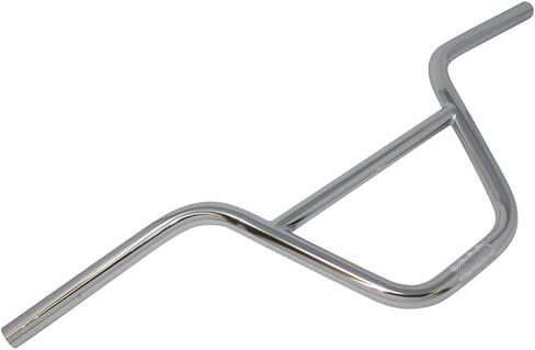 PRO+ Cruiser BMX Bike Bicycle Handlebar 872 Steel 22.2mm – 28" Wide, 8" Rise, Durable Steel Bar for BMX, Cruiser & MX Bikes 2 Diff Colors Options (Black) in Saudi Arabia