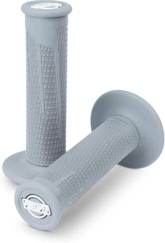 Pro Taper Clamp On Grips - Full Diamond (Grey/Grey) in Saudi Arabia