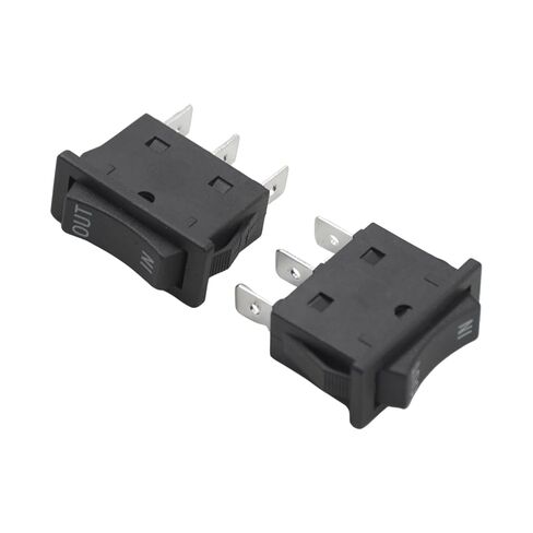 KCD4-3NC 3-Pin 3-Position Double Side Momentary Rocker Switch, 16A 125/250VAC in-Out/Up-Down Spring Return Switch JD03-F1 for Winch & Actuator, 2PCS in Saudi Arabia