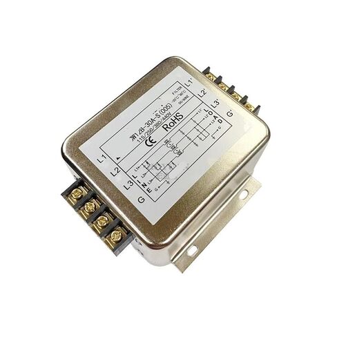 Three-Phase 380VAC Three-Wire Power Filter CW12B-30A-S 10 20 40A Terminal Block(CW12B-30A-S 005 30A 380VAC) in Saudi Arabia