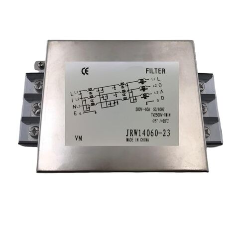 AC Anti-Interference 380V Linear Power Filter Socket Purifier Three-Phase Three-Wire Industrial Grade(Level 3-500V 30A) in Saudi Arabia