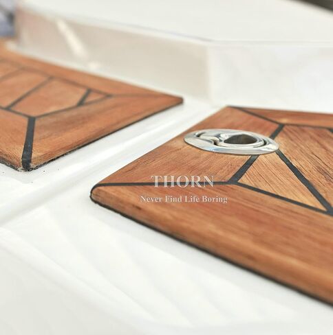 Thorn Boat Marine 2 بوصة من الفولاذ المقاوم للصدأ مزود بمزلاج دفع (عبوة من قطعتين) - أجهزة متينة من الدرجة البحرية لفتحات ومقصورات القوارب in Kuwait