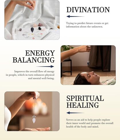 كريستال بندول السج من رينيميجو - لوازم السحر، بندولوس دي إنيرجيا، بلورات شفاء على شكل دمعة للتأمل والعرافة بانجا ديكور ريكي هدية موازنة الطاقة in Kuwait