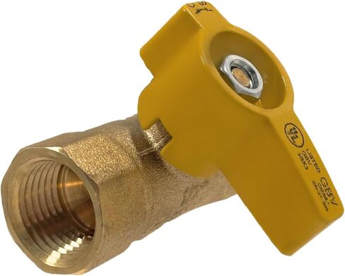 10 PIECES XFITTING 1/2" IPS BRASS GAS BALL VALVE, CSA APPROVED 1/4 TURN - PROPANE, NATURAL GAS, METAL HANDLE in Saudi Arabia