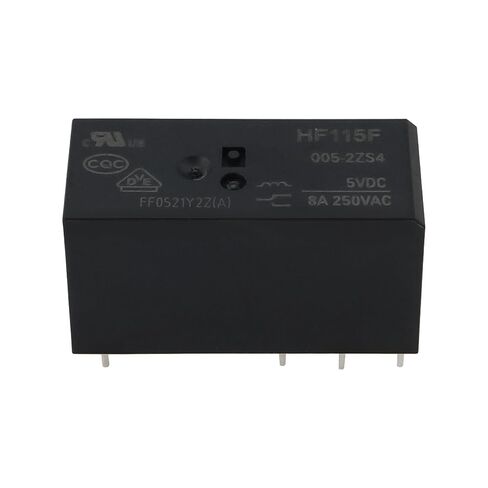SING F LTD 8-pin HF115F-005-2ZS4 Relay 24V DC 8A for Home appliances Industrial Control in Saudi Arabia