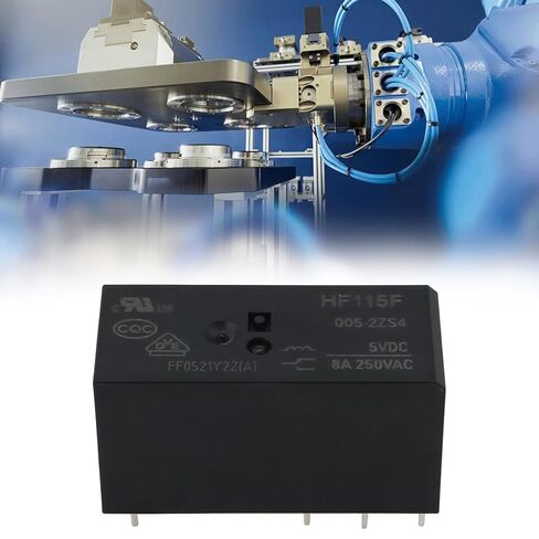 SING F LTD 8-pin HF115F-005-2ZS4 Relay 24V DC 8A for Home appliances Industrial Control in Saudi Arabia