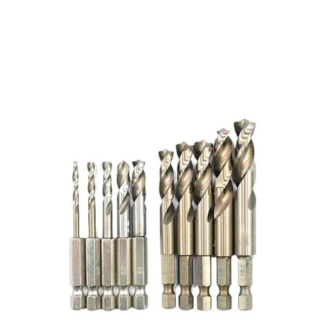 2mm-13mm Twist Hex Quick Change Drill Bit 10Pcs(4mm 10pcs) in Saudi Arabia