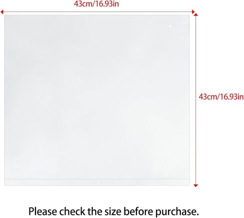 غطاء مجهر DIYPHONE، غطاء غبار المجهر، حافظة واقية بلاستيكية مجسمة، غطاء واقي مجهر مقاوم للماء، 16.93 بوصة × 16.93 بوصة (43 سم × 43 سم) in Kuwait