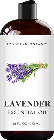 زيت النعناع العطري من بروكلين بوتاني - حجم كبير 16 أونصة سائلة - لصنع الشموع وصناعة الصابون والموزعات والعلاج العطري in Kuwait