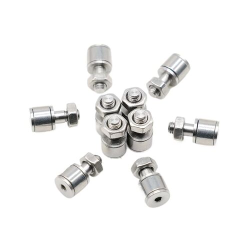 1 قطعة CFS3V مسمار نوع كام أتباع محامل KR6 SUS304 الفولاذ الأسطوانة المسار عداء تحمل M3X6X11.5mm in Saudi Arabia