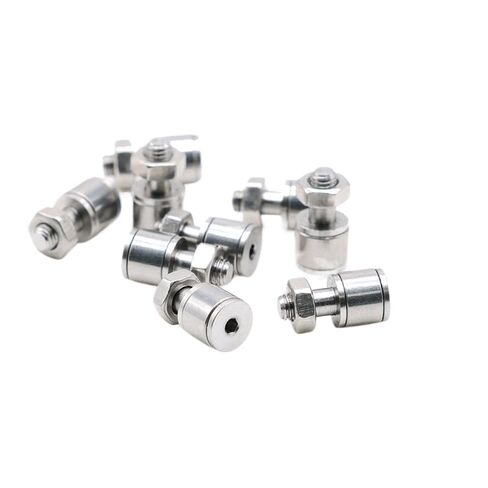 1 قطعة CFS3V مسمار نوع كام أتباع محامل KR6 SUS304 الفولاذ الأسطوانة المسار عداء تحمل M3X6X11.5mm in Saudi Arabia