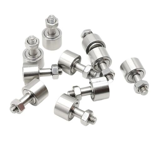 1 قطعة CFS3V مسمار نوع كام أتباع محامل KR6 SUS304 الفولاذ الأسطوانة المسار عداء تحمل M3X6X11.5mm in Saudi Arabia