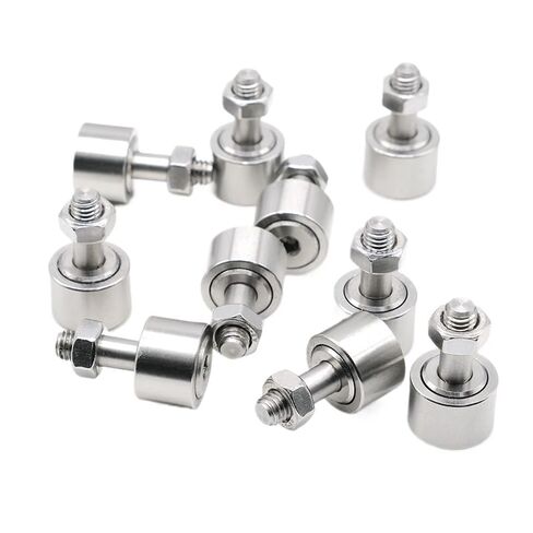 1 قطعة CFS3V مسمار نوع كام أتباع محامل KR6 SUS304 الفولاذ الأسطوانة المسار عداء تحمل M3X6X11.5mm in Saudi Arabia