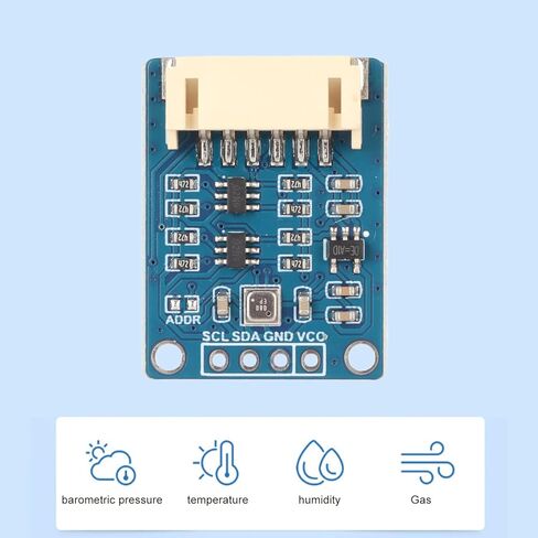 BME688 Environmental Module, I2C SPI Interface Humidity Barometric Pressure BME688 Sensor for RasPi, for Pico, for in Saudi Arabia