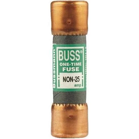 Bussman BP/NON-25 25 Amp 250Vac للأغراض العامة فئة الحد غير الحالية K5 (حزمة من 10) in Saudi Arabia