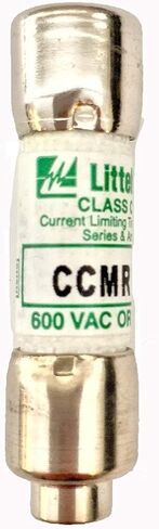 Littelfuse CCMR-8 CCMR008، 8 أمبير 600 فولت قزم، تأخير الوقت، صمامات خرطوشة رفض الفئة CC الحالية in Saudi Arabia