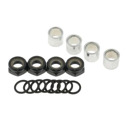 Bimetal Seal Shield Micro deep Groove Bearing Iron Black Gold Skateboard Bearing Spacers Washer Nuts Speed Kit Longboard Repair Rebuild Reducing Friction in Saudi Arabia