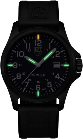 Luminox G - Mens Watch 43mm CARBONOX - Swiss Quartz - 100M Water Resistant - Mineral Crystal - Always Visible - Watches for Men - Swiss Made in Saudi Arabia