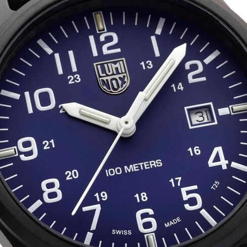 Luminox G - Mens Watch 43mm CARBONOX - Swiss Quartz - 100M Water Resistant - Mineral Crystal - Always Visible - Watches for Men - Swiss Made in Saudi Arabia