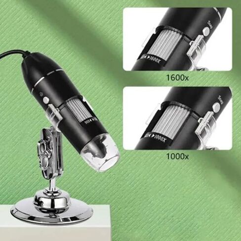 1600X كاميرا مجهرية رقمية نوع C USB مجهر إلكتروني محمول لإصلاح الهاتف الخليوي المكبر لحام in Kuwait